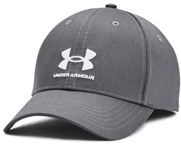 Under Armour Mens Branded Lockup Adjustable Baseball Cap, Comfortable Men's Cap, Cap with Sun Visor