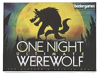 lopituwe Spielkarten, Haushaltsausgabe – Ergänzung zum Familienspielabend, One Night Werewolf Spielkarte, Pappbrett Spielspaßkarte