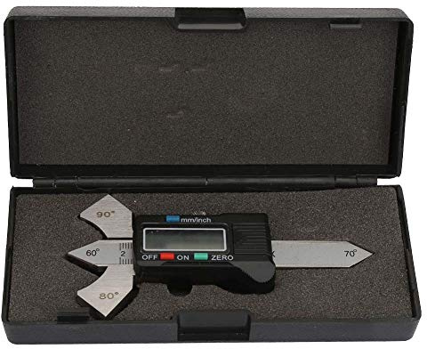 Calibro di Raccordo per Saldatura, Calibro per Saldatura Digitale da 20 Mm, Display LCD Leggibile, Conversione Metrica e in Pollici, Calibro per Ispezione Saldatura