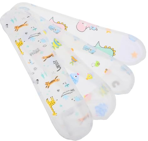 minkissy Couverture Ventrale en Coton pour Bébé -né Motifs Dessin Animé Mignons, Taille Ajustable, Protège le Nombril du Froid, Ceinture Abdominale Confortable