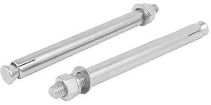 Expansionsbolzen Expansionsbolzen, Ankerbolzen, M10 x 150 mm, Hülse aus Edelstahl 304 oder Sechskantmutter, Expansionsbolzen, 2 Stück