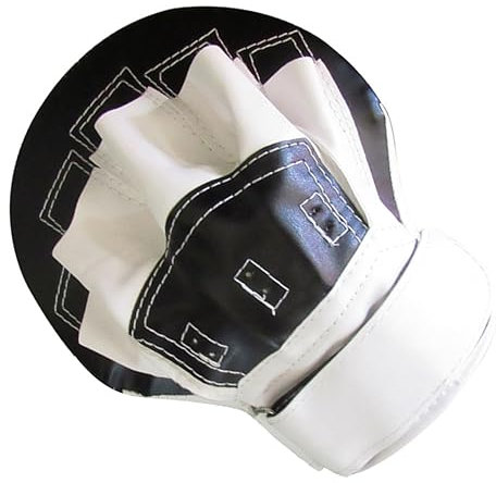 HONMEET Punching Hand Pads Für Herren Ergonomisch Gebogene Schutzpolster Aus Langlebigem Material Stabil Genäht Widerstandsfähig Gegen Schläge Und Kicks Geeignet Für Muay Thai Taekwondo Ki