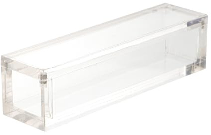 Toyvian Durchsichtige Magnetische Würfelaufbewahrungsbox Aus Acryl Würfelkoffer Für 16mm Würfel Kompakter Organizer Für Spielzubehör Geeignet Für Spielesammler Und Reisen