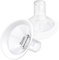 Pack of 2 15 mm Soft Breast Shields with 106 Degree Opening Angle for Medela Breast Pumps, PersonalFit, Freestyle, Maxflow, Freestyle Flex Swing Maxi Connector, Lansinoh Signature Pro
