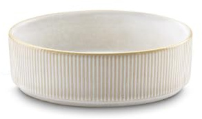 MEDARD DE NOBLAT Agora Beige - 6 assiettes salade et pâtes
