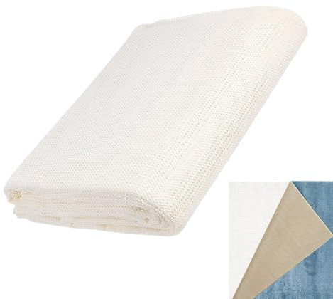 Teppich Antirutschunterlage 200x300CM, Anti Rutsch Teppichunterlage PVC Schneidbare Antirutschmatte rutschfest Teppichstopper rutschfeste Unterlage für Böden Zuhause Büro