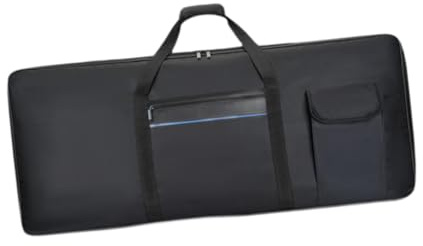 POXZSFX Dick gepolsterte Tasche für E Pianos – Schutz für Ihre Investition auf Reisen – 61 Tasten Keyboardtasche – E Piano Rucksack – Schutz vor Kratzern und Stößen