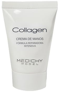 MEDICHY MODEL - Collagen Crema per le Mani - Idratazione Intensiva - Ringiovanimento e Antietà - Pelle Morbida - 50 ml