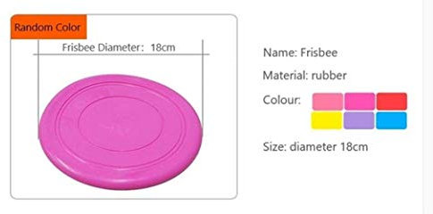 Qazxsw Frisbee Hund Frisbee Spielzeug Haustier Spielzeug Frisbee Haustier Hund Training Kauspielzeug Kauen Weiche Baumwolle Leinwand Frisbee Outdoor Frisbee Hund Fetch Toy,