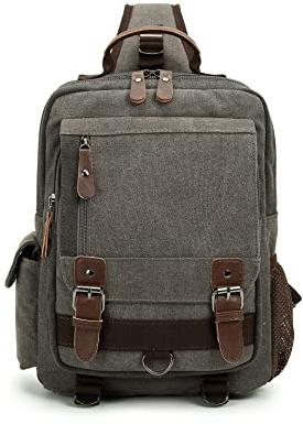 Sechunk Sac à bandoulière en toile