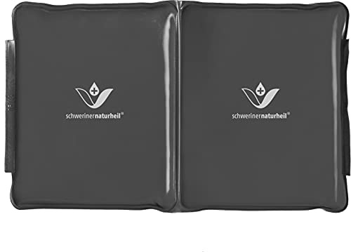 schwerinernaturheil Edel Deluxe Coussin chauffant avec garnissage en tourbe naturelle Taille 2 pour traitements chaud-froid