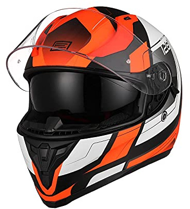 ORIGINE Motorradhelm Integralhelm Rollerhelm ECE mit Doppelvisier Sonnenblende