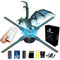 Ologramma 3D, Missyou 52cm LED Proiettore Olografico 3D with WiFi and Bluetooth and Remote e 700 Cartone Animato video, per Mostre, Centri Commercial, Cinema, Aeroporti,Natale