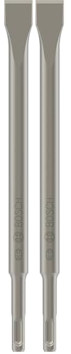 Bosch Professional Flachmeißel SDS-plus (Länge 250 mm), 2608690144 (Packung mit 2)