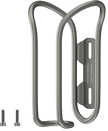 Fahrrad-Trinkflaschenhalter, leicht, mit Schrauben, für BMX, Fahrrad, rostbeständiger Titan-Flaschenhalter