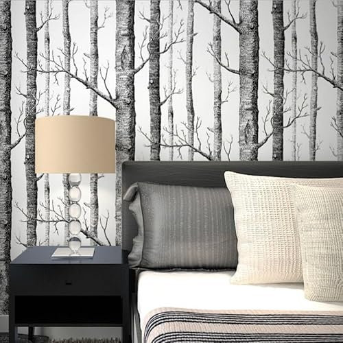Papier Peint Intissé Branches Papier Peint 3D pour La Maison Chambre Adulte Salon Décoration,Papier Peint Mural,Papier Peint Toilette 10,05 M X 0,53 M