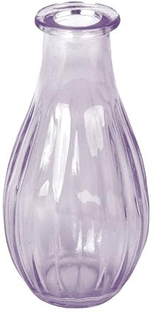 Talking Tables Vaso per fiori in vetro lilla Elegante centrotavola per matrimonio Davanzale Festa Giardino Cena estiva Camino Regalo Altezza 14 cm