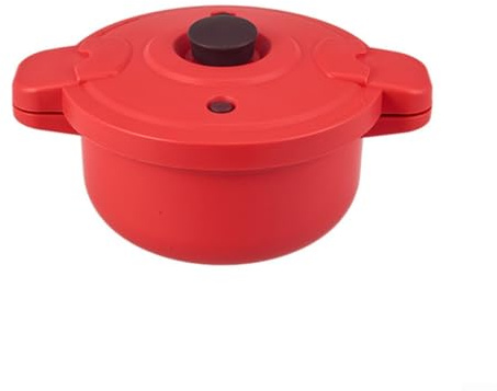 Filteilect Autocuiseur à micro-ondes multifonction pour cuisson rapide riz, pâtes, légumes, design compact