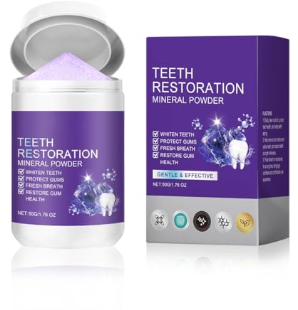 Blanqueador Dental Profesional en Polvo | Elimina Años de Manchas de Café y Tabaco | Fórmula Suave para Dientes Sensibles | Obsessive Blanqueador para una Sonrisa Radiante y Aliento Fresco