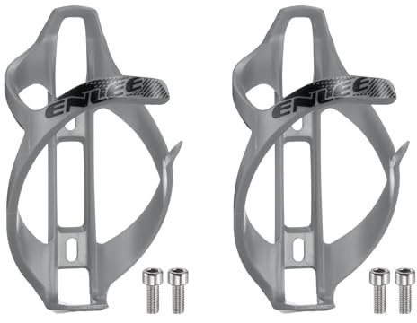 QUARKZMAN 2pcs Porte-Bidon De Vélo Léger Universel Support De Bouteille pour VTT Route Gravel, Gris