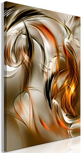 decomonkey Bilder Abstrakt 80x120 cm 1 Teilig Leinwandbilder Bild auf Leinwand Vlies Wandbild Kunstdruck Wanddeko Wand Wohnzimmer Wanddekoration Deko Modern