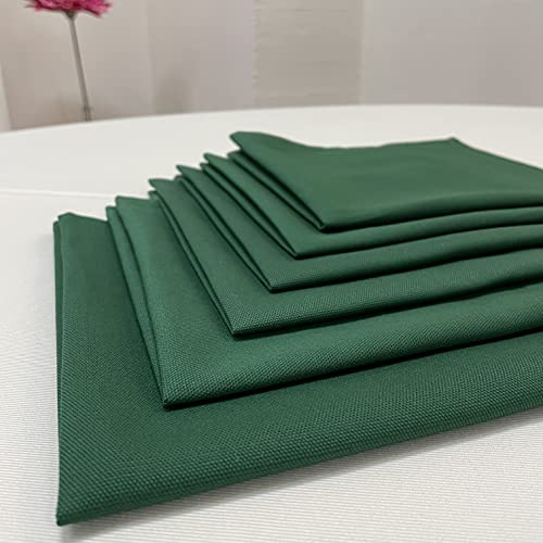 T&S SET DI 6 TOVAGLIOLI IN PURO COTONE VARI COLORI MIS.45X45 - MADE ITALY (VERDE)