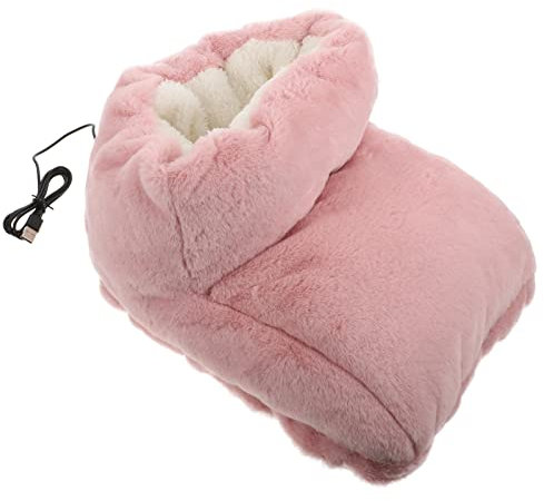 SOLUSTRE Heizschuhe Mit USB-anschluss Beheizte Schuhe Für Füße Wärmeschuhe Im Winter Praktische Fußwärmer Für Zuhause Und Büro