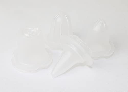 Tupperware 4 Dekortüllen für Tortenzauber Spritzbeutel passend für 400ml + 1L + Kugelschreiber Metallic Touch