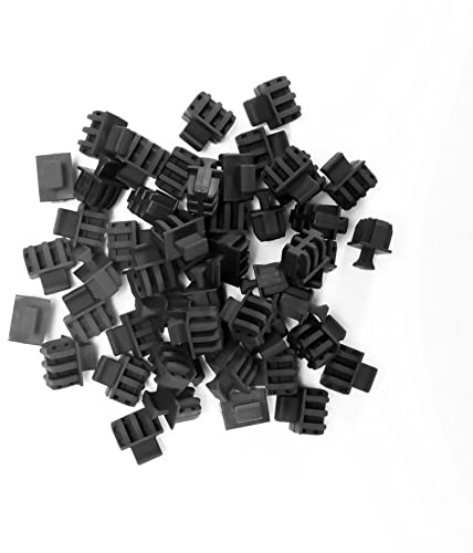Lot de 20 cache-poussière SFP pour fente SFP+ ouverte, capuchons anti-poussière en fibre optique