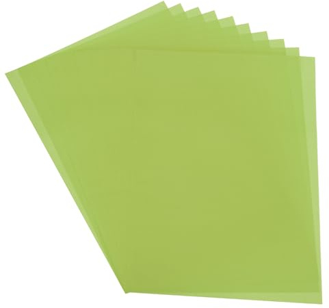 PATIKIL 30 Blatt Transparentpapier A4 21 x 29,7 cm 100 g/m² Grün | Durchsichtiges Zeichenpapierblock, Zum Zeichnen Skizzieren Malen, Mit Tinte Bleistift Marker