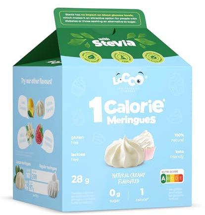 LoCCo Crema Baja en Calorías 8 kcal – Spread Sabor Crem Sin Azúcar – Keto, Low Carb, Vegetariano – Con Estevia, sin Aceite de Palma ni Gluten (Sabor Crema Suave, 300g)