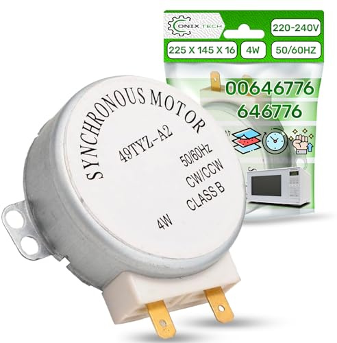 Microwave Plate Synchronous Motor 49TYZ-A2 Speed 5-6Rpm Direction CW/CCW