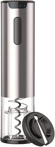 MISTPURE Electric Wine Bottle Opener kit Rechargeable Automatic Corkscrew Contains Foil Cutter Vacuum Stopper and Wine Aerator Pourer