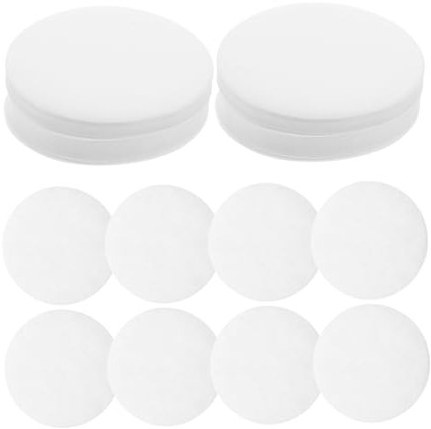 Veemoon 100stücke Mittleres Laborfilterpapier Qualitative Papierfilterblätter Weiße Filterpapierchemie Absorptionspapier Für Wissenschaftliche Experimente Für Labore