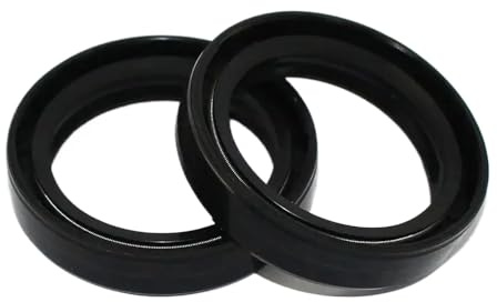 Sigilla olio della forcella anteriore da 2 pcs compatibili con VFR800FI Intercepto 1998-2001 VT1100C 1985-2007 VTX1300T 2008-2009 Parti di sostituzione degli ammortizzatori