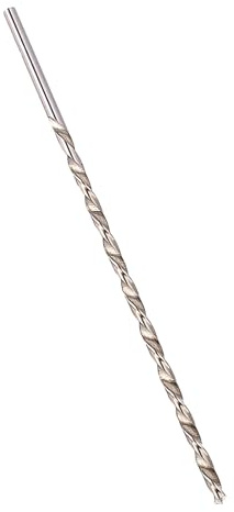 Cocoarm Perceuse HSS de 5 Mm, Foret en Spirale d'arbre Droite Extra Longue avec Liquide de Refroidissement pour le Bois de Forage en Plastique en Métal
