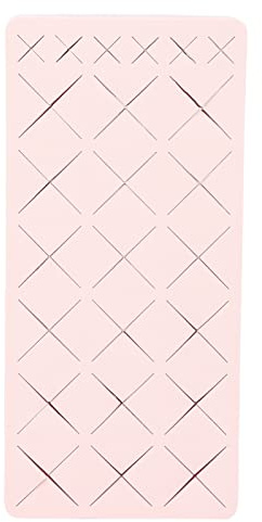 Lmrysalque 24 pezzi di supporto in silicone per rossetto, vetrina per il trucco per pennelli da trucco, rossetto, gioielli, olio per unghie, rosa, Casual