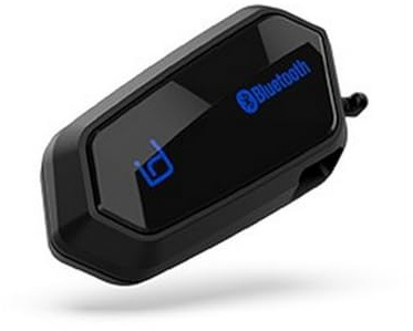 ID221 A2S Interfono Bluetooth per Moto, Comunicazione 2 Persone, Bluetooth 5.2, Cancellazione Rumore DSP, Impermeabile IPX6, Altoparlanti 40mm, Comandi Vocali
