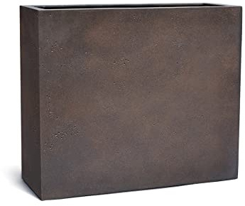 Eschbach® Pflanzkübel HIGH Box 80 Rost Braun Raumteiler XL * 80 x 30 x 68 cm * 10 Jahre Garantie