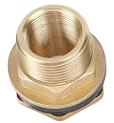 OURECO Female Thread Brass Connector, for Garden 1/2 3/4 1 Male Thread to 3/8 1/2 3/4 Water Tank Fish Tank Pipe Adapters/2023/3/4