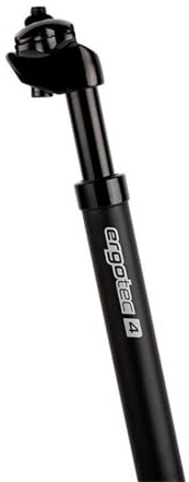 ERGOTEC Seat Post SP-4.0 27.2 x 350, Patent Gef. AL6061 T6 Black Sand