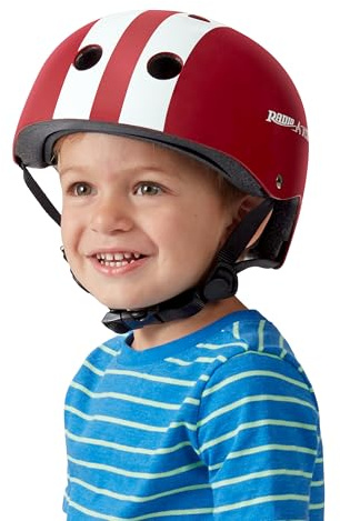 Radio Flyer Toddler and Children's Bike Helmet, CPSC Safety Certified, Universal Size Kids Bicycle Safety Helmet, Ages 2–5, Multiple Colors Available
