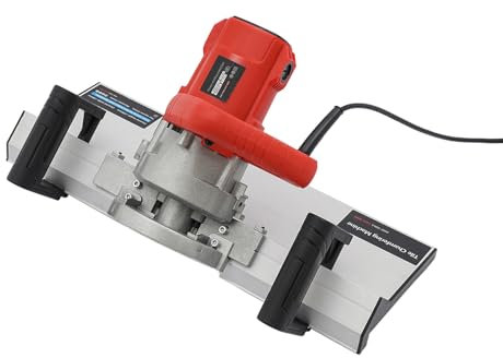 Macchina per smussare le piastrelle,Tagliapiastrelle elettrico professionale 43 gradi,1200W,Velocità 13000r/min,Alta precisione,Sega per piastrelle