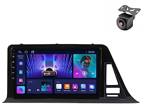 Android 14 Autoradio per Toyota C-HR CHR 2016 2017 2018 2019 2020 2 DIN Stereo Car Tablet Pollici Schermo MP5 Lettore Multimediale Receiver GPS con FM SWC Carplay Android Auto (M100CP 4core 1+32G)