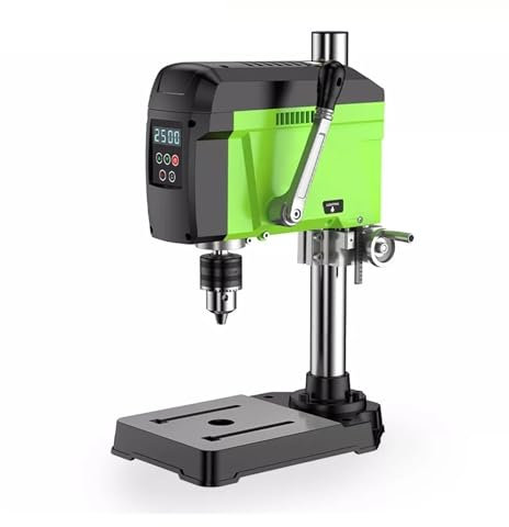 Trapano a Colonna da Banco, Trapano A Colonna Da Banco Senza Spazzole Da 400 W 1,5-13 Mm BG-516809, Trapano A Pressa, Trapano Da Banco,per metallo e legno fai da te