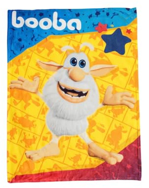 Booba Kramfilt 152 cm x 102 cm – mjuk, andningsbar, 3D-tryckt, hudvänlig, lätt att ta hand om, dubbelsydda sömmar, hållbar och slitstark – officiell produkt
