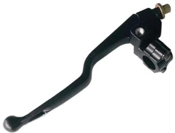UXHRBW Levier d'embrayage avec rétroviseur for Moto GS250 GS300, poignée de Montage Peach, poignée d'embrayage GN250, poignée de siège avec rétroviseur for GS425 GS450 GS550