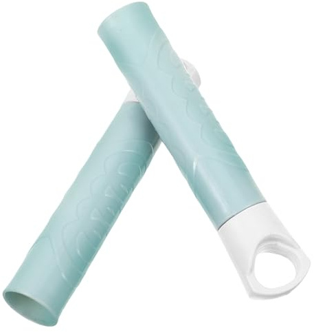 DIYEAH Manici per Scopa Sostituzione Manico Bastone Scopa Allungabile in Plastico Impugnatura Salda 2 Pezzi Accessori per Pulizia Domestica