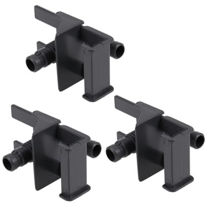 BESPORTBLE 3pcs Plastic Hose Clamp Aquarium Fixed Clip for Fish Tank Water Change Bracket Tube Clamp Secure Plastic Pipe Holder for Aquarium Water Pipe