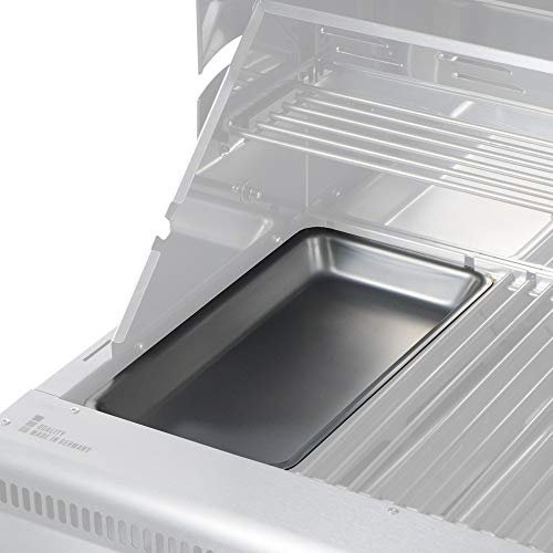 Schickling Grillschale Edelstahl – NUR passend Grill Henry & Willy, Größe: L